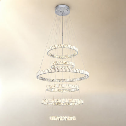 Isavan Crystal Pendant Light 48"