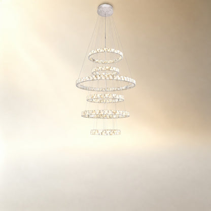 Isavan Crystal Pendant Light 48"