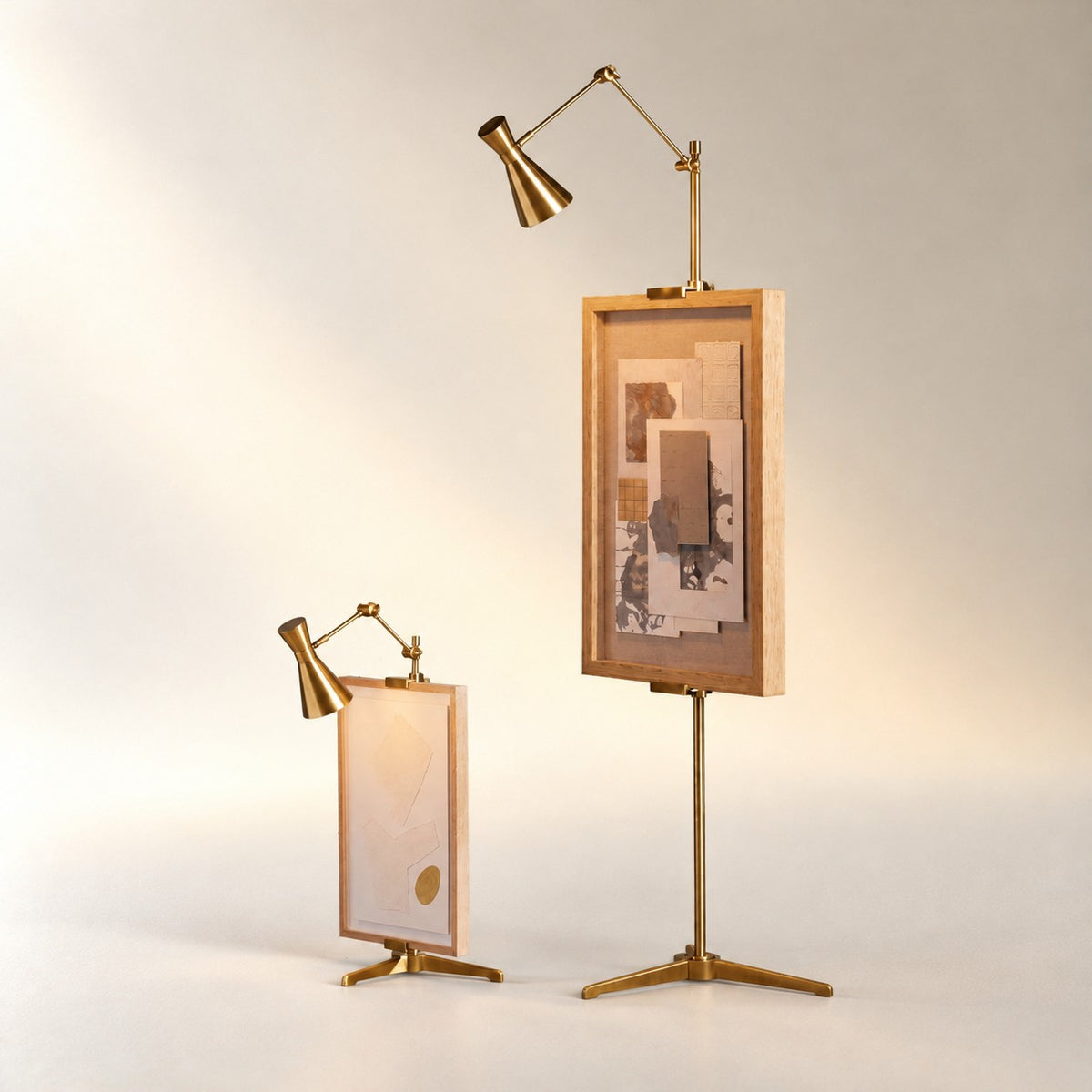 Jaxtyn Easel Floor Lamp