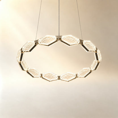 Isadora Modern Ring Chandelier 39"