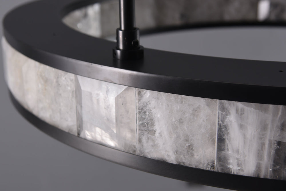 Rock Crystal Concorde Chandelier