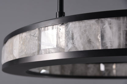 Rock Crystal Concorde Chandelier - Merlin Lamps