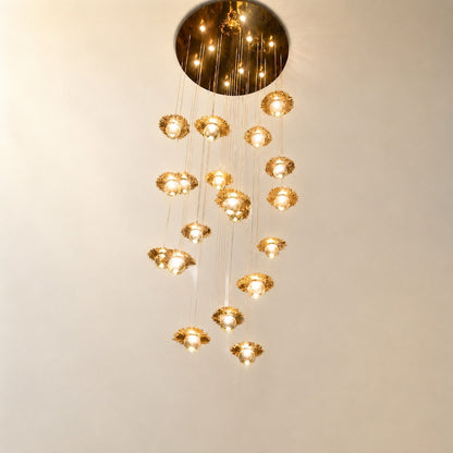 Kaivan Bubbles Grand Glass Chandelier