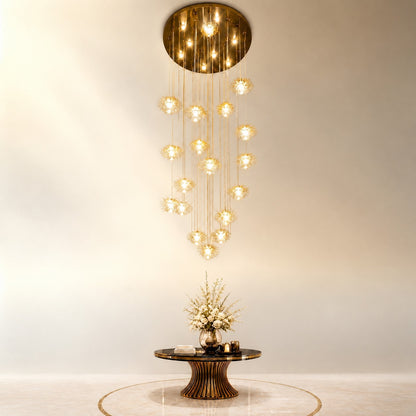 Kaivan Bubbles Grand Glass Chandelier