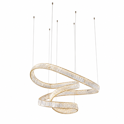 LED Rod Chandelier