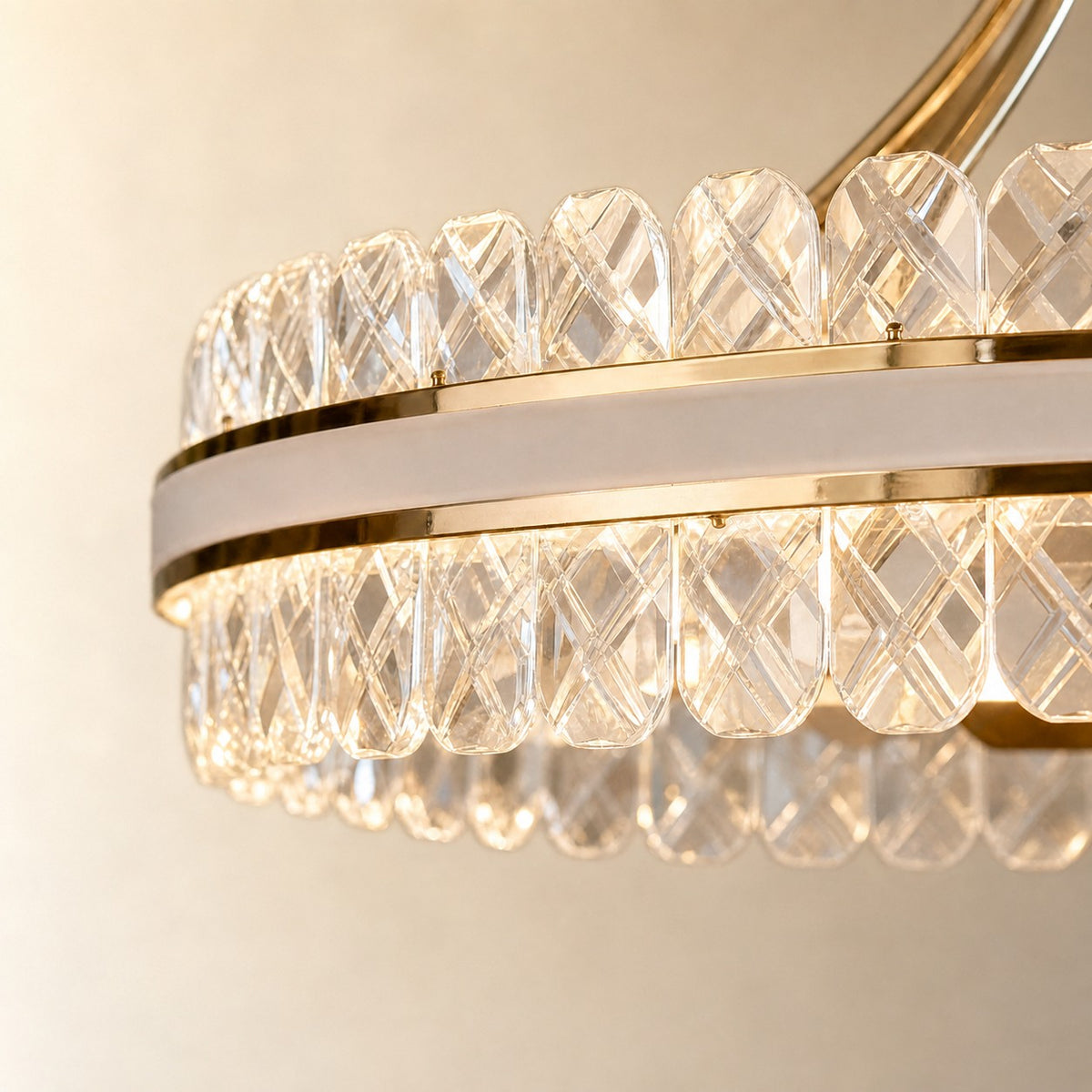 Leather Chandelier
