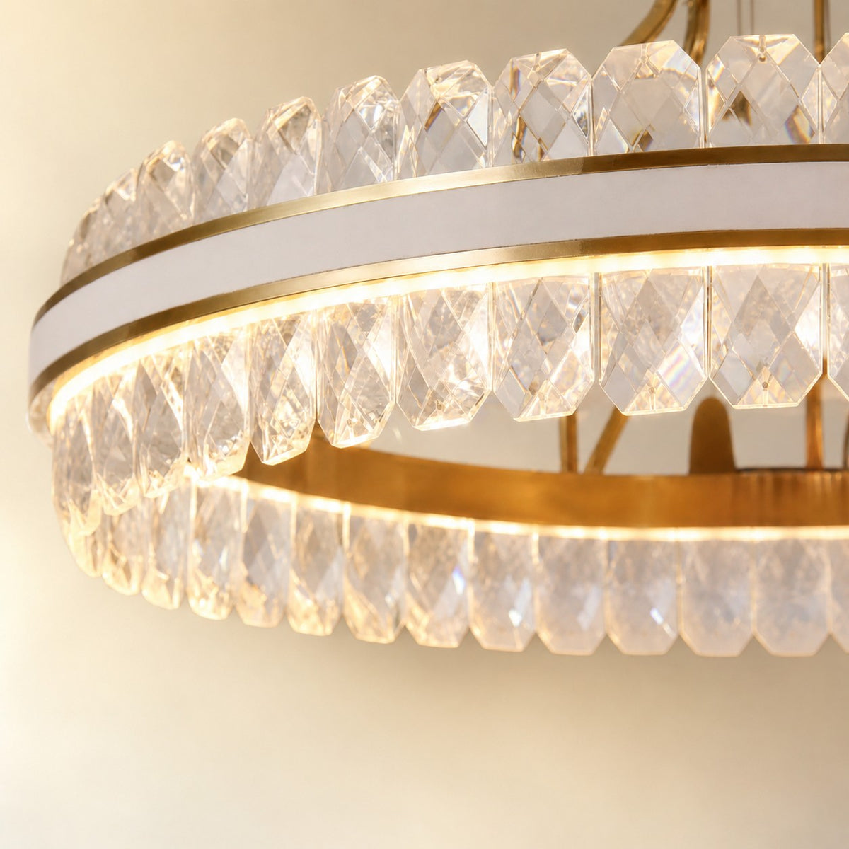 Leather Chandelier