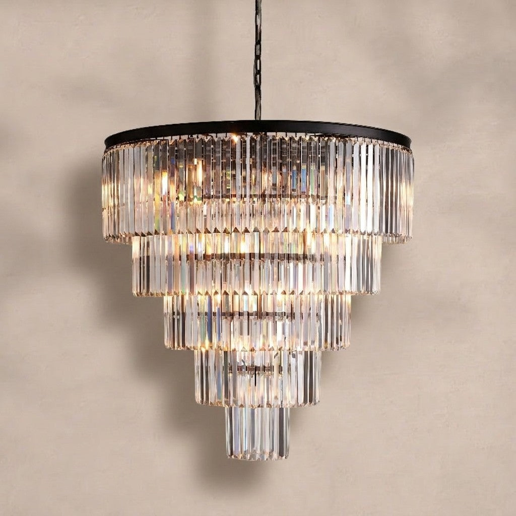Leyland Tiered Round Chandelier