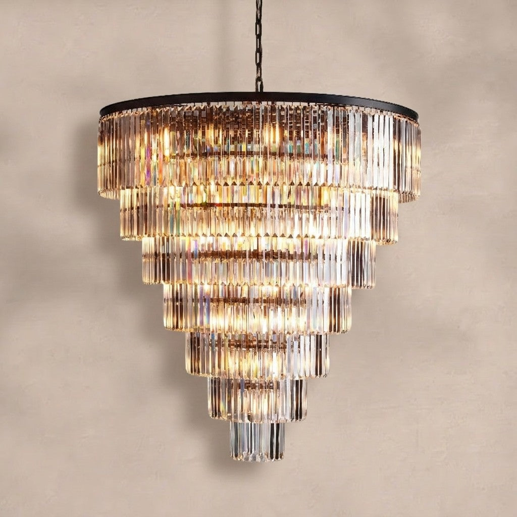 Leyland Tiered Round Chandelier