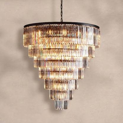Leyland Tiered Round Chandelier