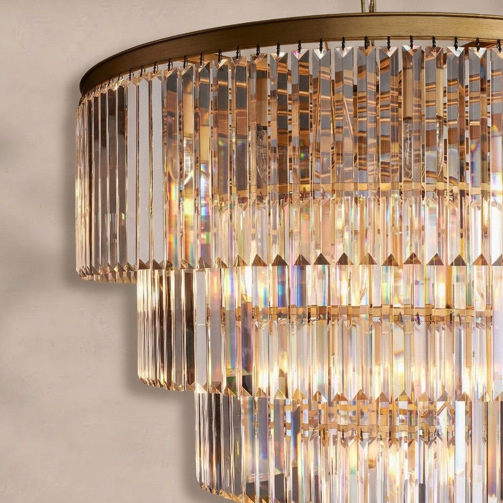 Leyland Tiered Round Chandelier