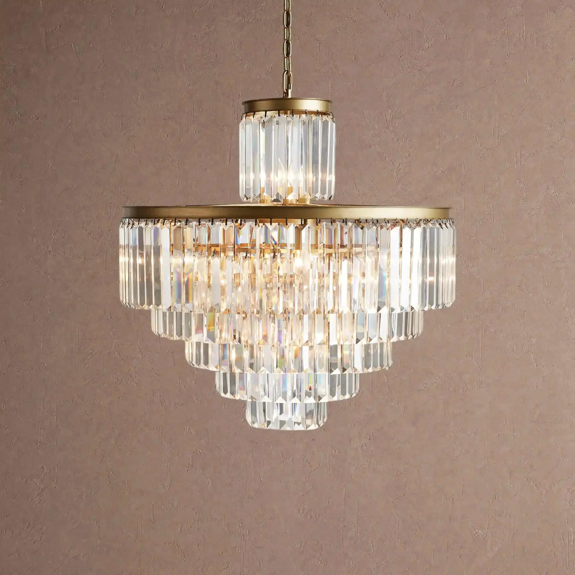 Leyland Tiered Round Chandelier Lighting