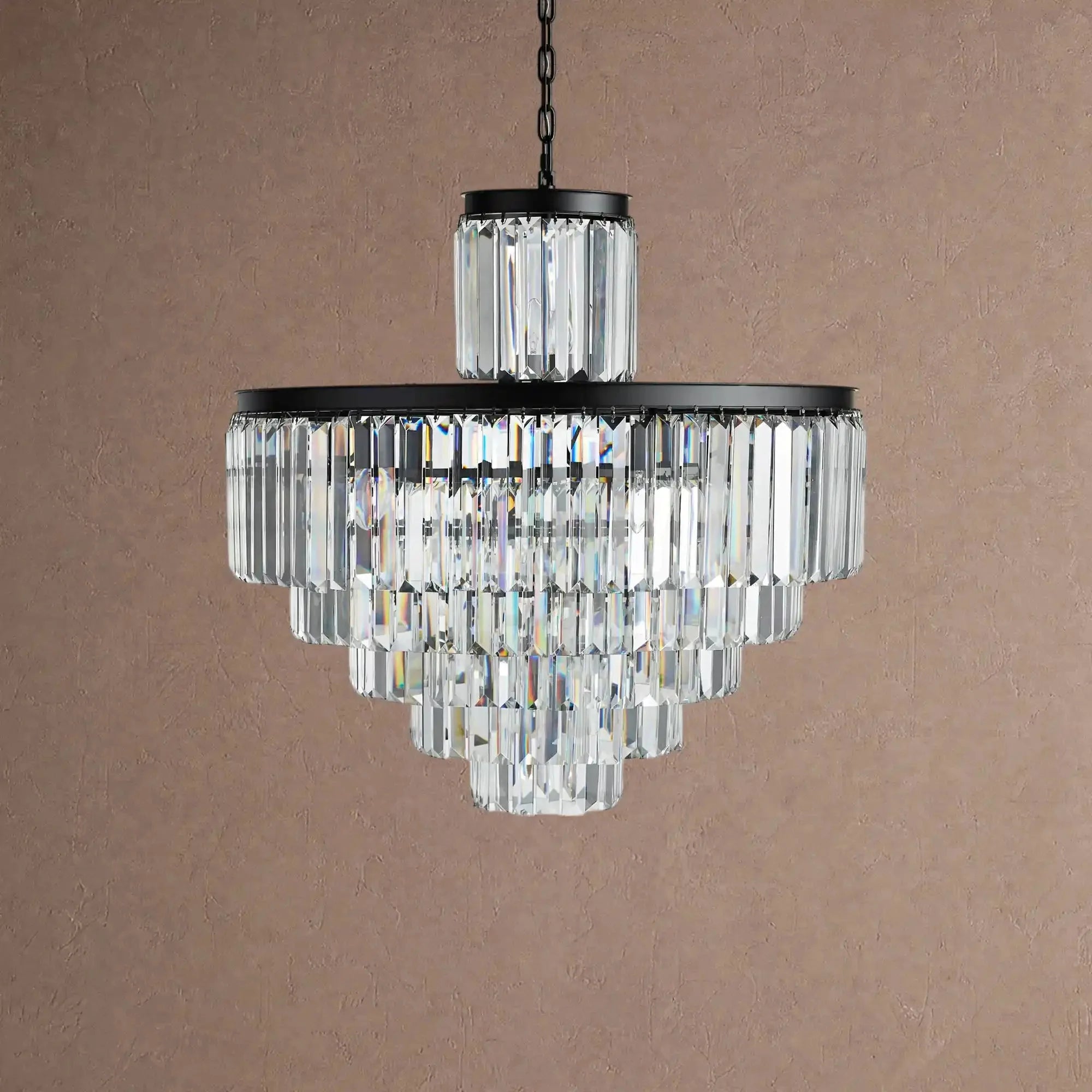 Leyland Tiered Round Chandelier Lighting