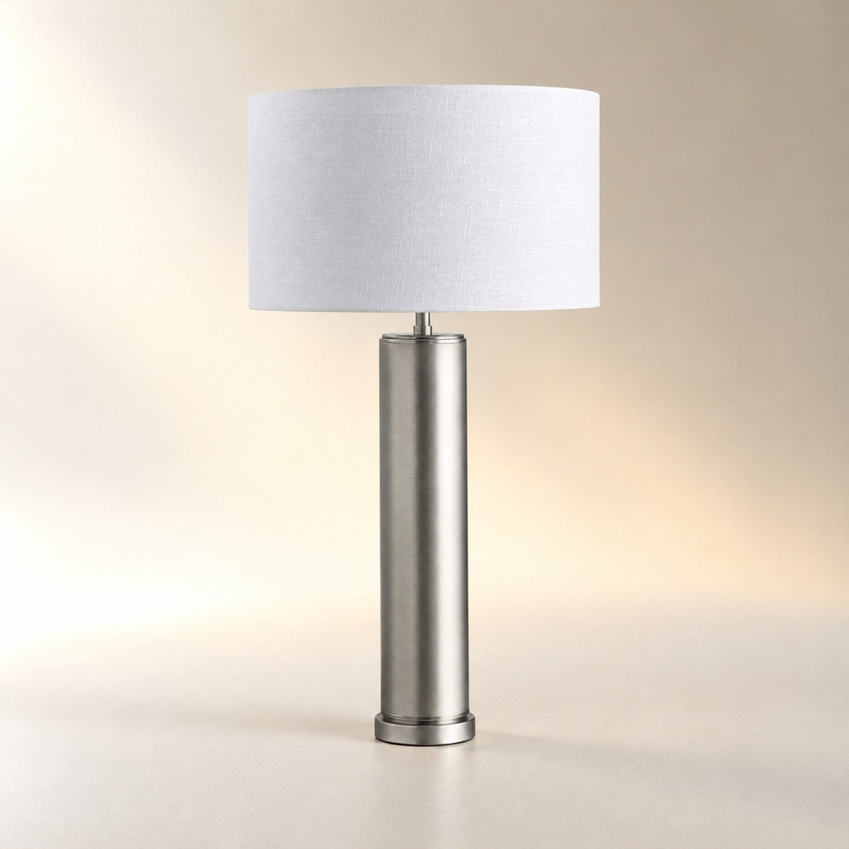 Linden Table Lamp in Pewter