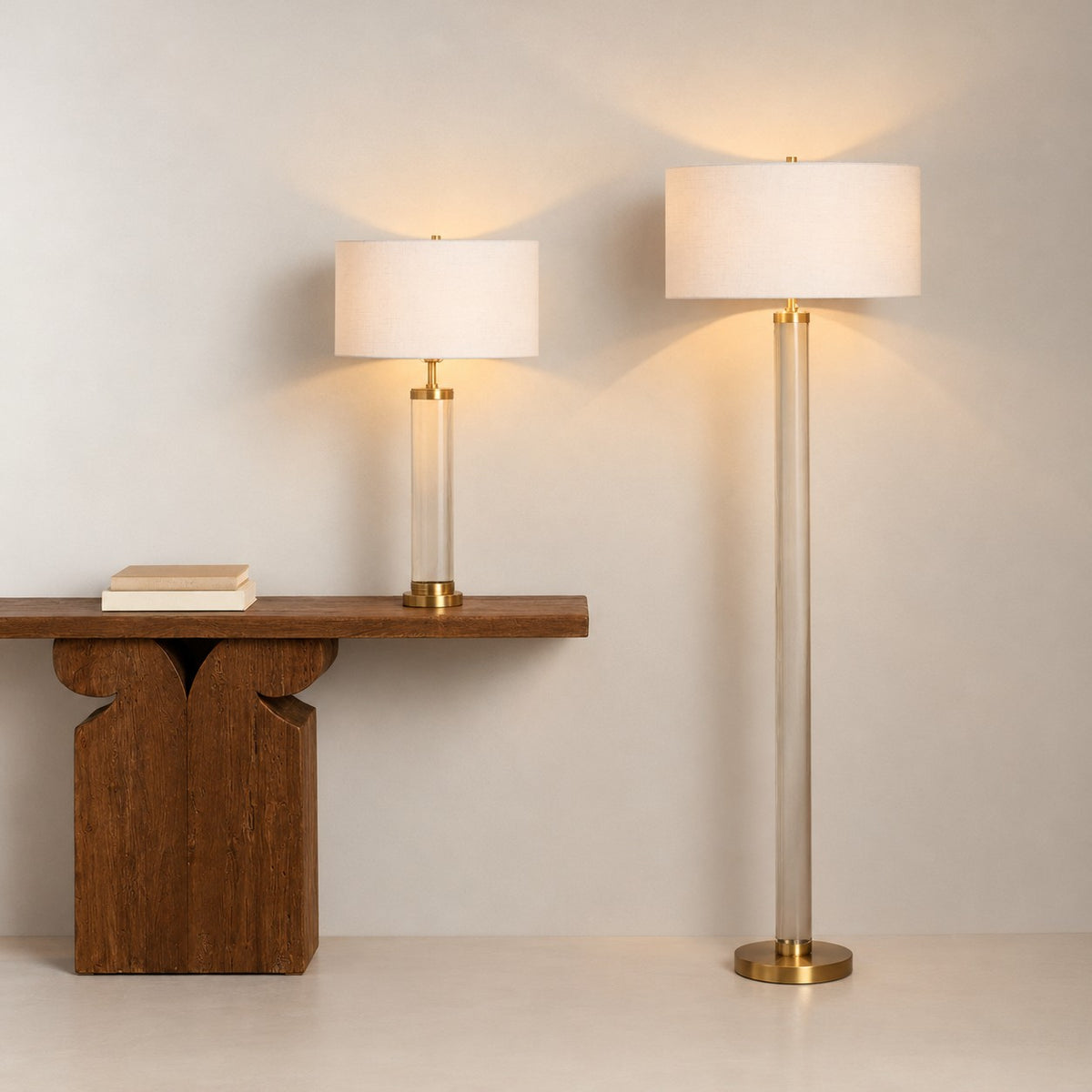 Linden Crystal Floor Lamp