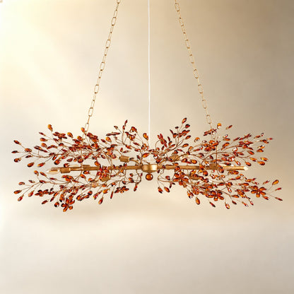 Linear Crystal Chandelier