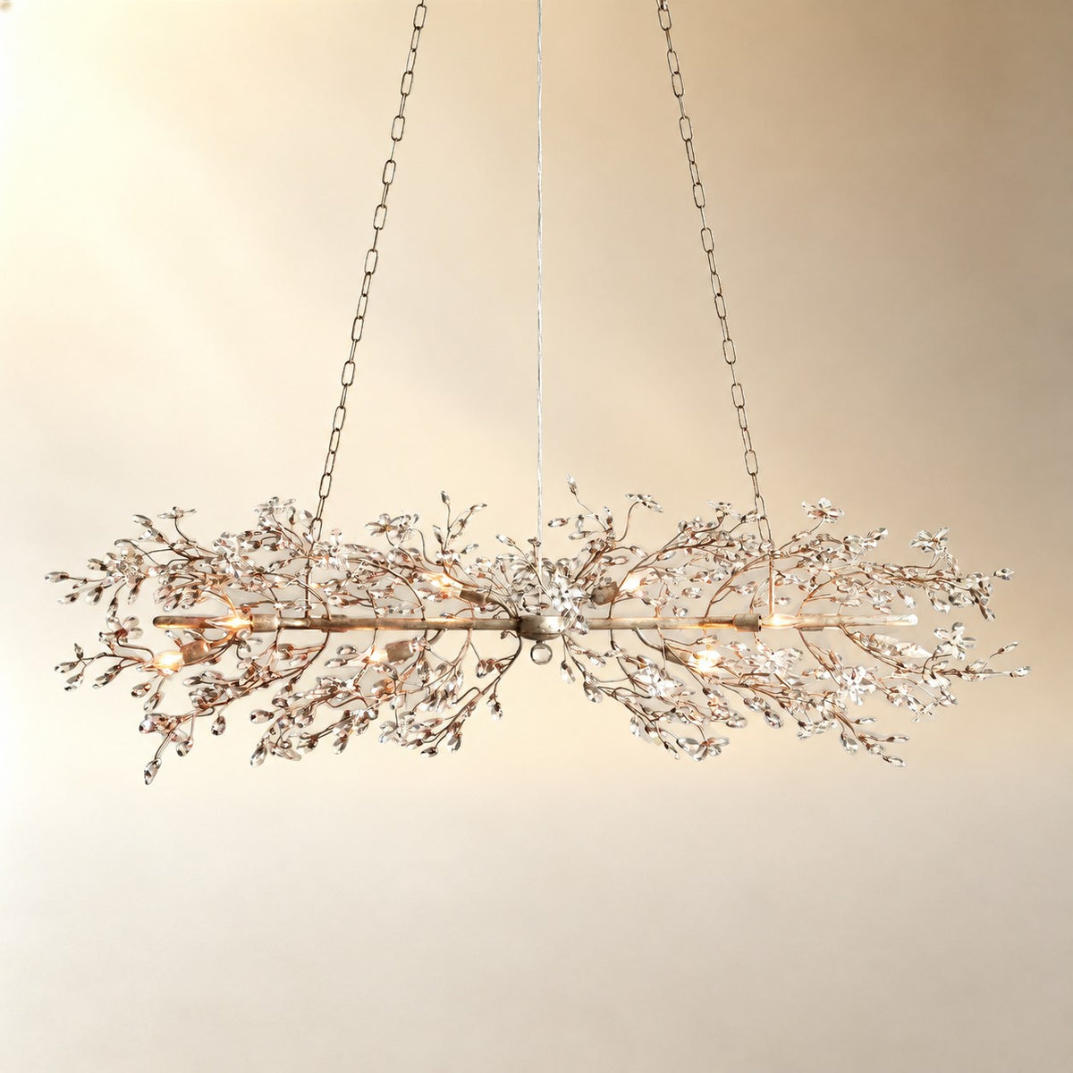 Linear Crystal Chandelier