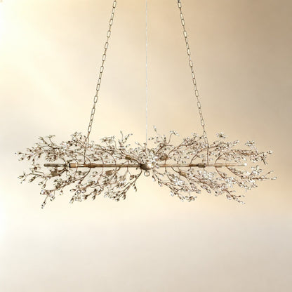 Linear Crystal Chandelier