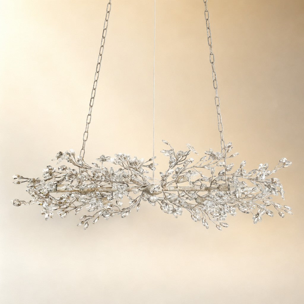Linear Crystal Chandelier
