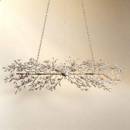 Linear Crystal Chandelier