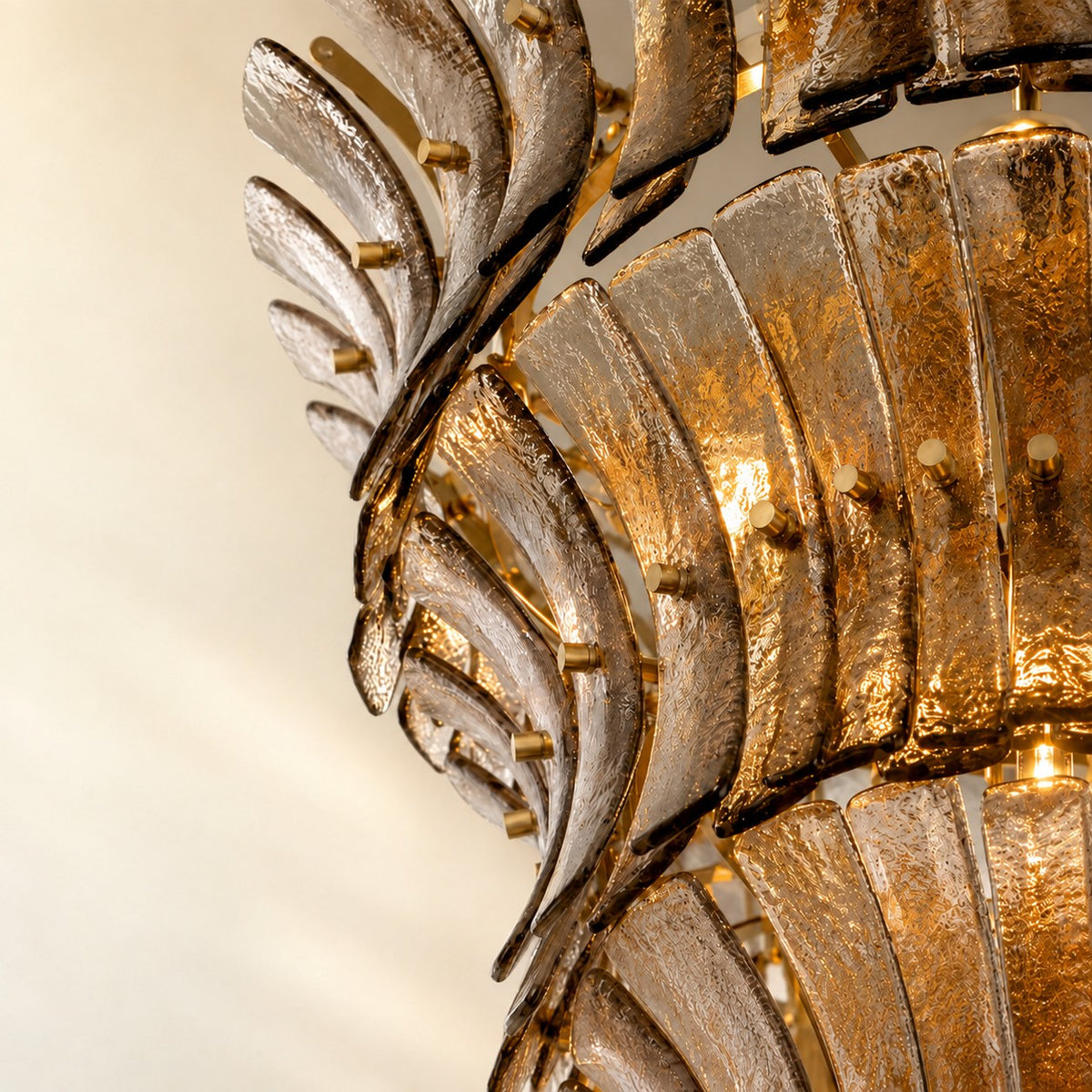 Artisan Murano-Style Vespera Living Chandelier