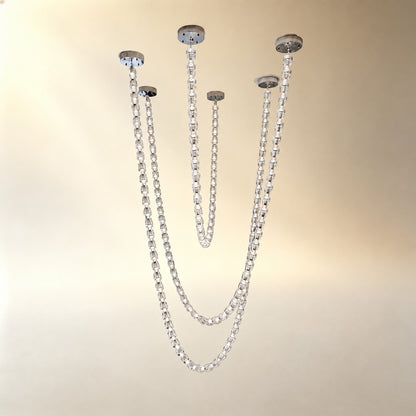 Living Chandelier – Modern Crystal Versailles Veil