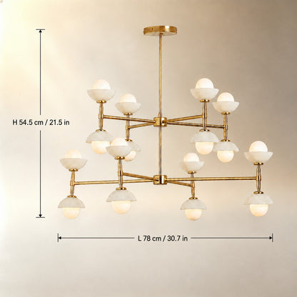 Aveline Chandelier Refined Modern - Living Room