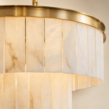 Lorian Modern Alabaster Dining Room Light