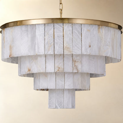 Lorian Modern Alabaster Dining Room Light