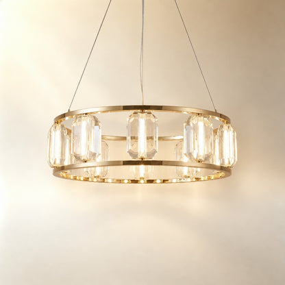 Lorvan Contemporary Crystal Chandelier