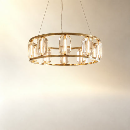 Lorvan Contemporary Crystal Chandelier
