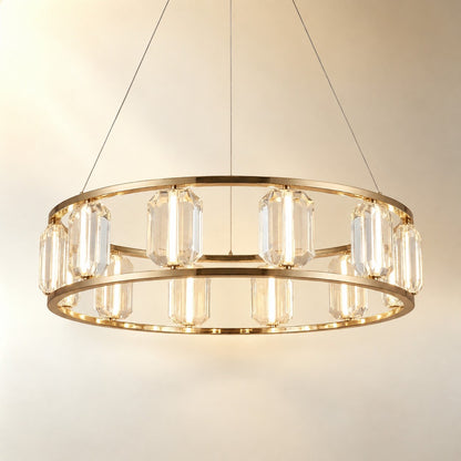 Lorvan Contemporary Crystal Chandelier