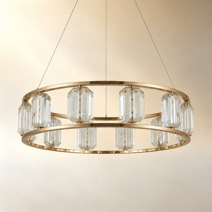 Lorvan Contemporary Crystal Chandelier