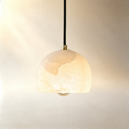 Lunetta Italian Alabaster Pendant Light