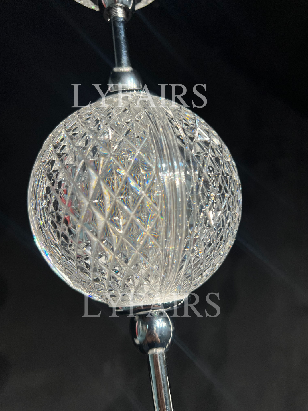 Modern Creative Acrylic Ball Necklace Chandelier for Living Room/Staircase/Foyer/Entryway