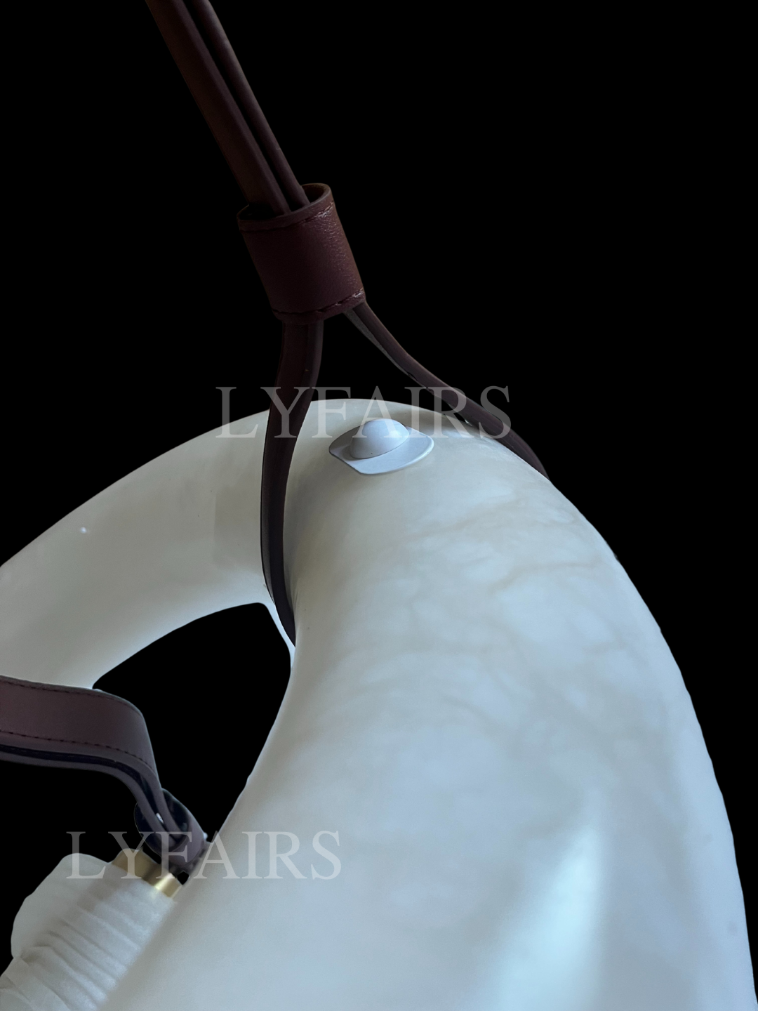 Modern Infinity Alabaster Pendant Lamp for Low-ceiling