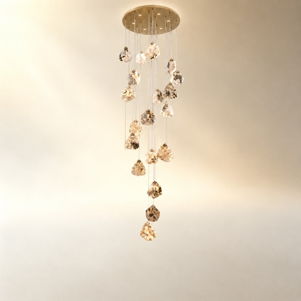 Lysor Modern Cascading Luxury Chandelier