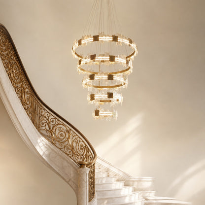 Lysvan Modern Large Foyer Chandelier