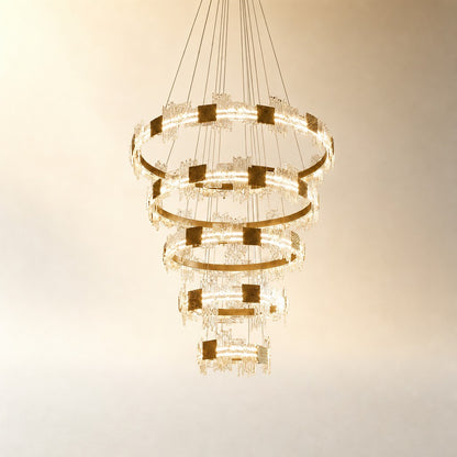 Lysvan Modern Large Foyer Chandelier