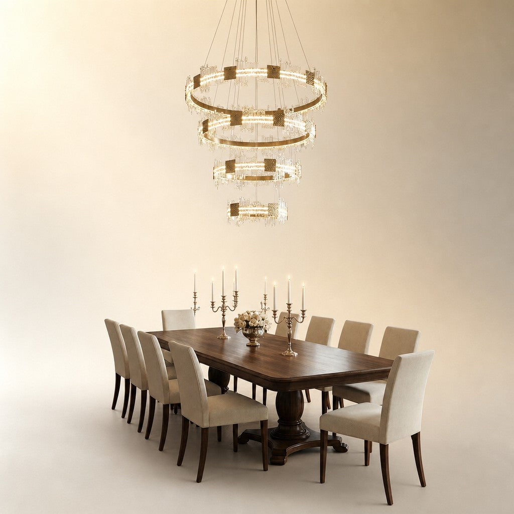 Lysvan Modern Large Foyer Chandelier