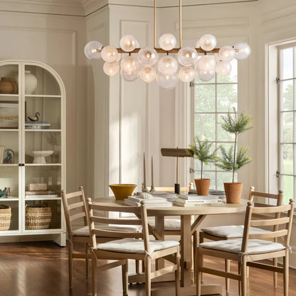 Denise Cridty Mandoza Linear Chandelier