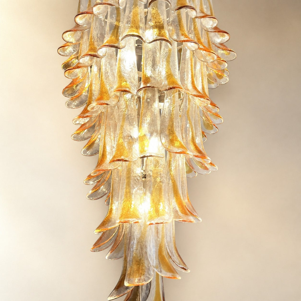 Marigold Glass Chandelier