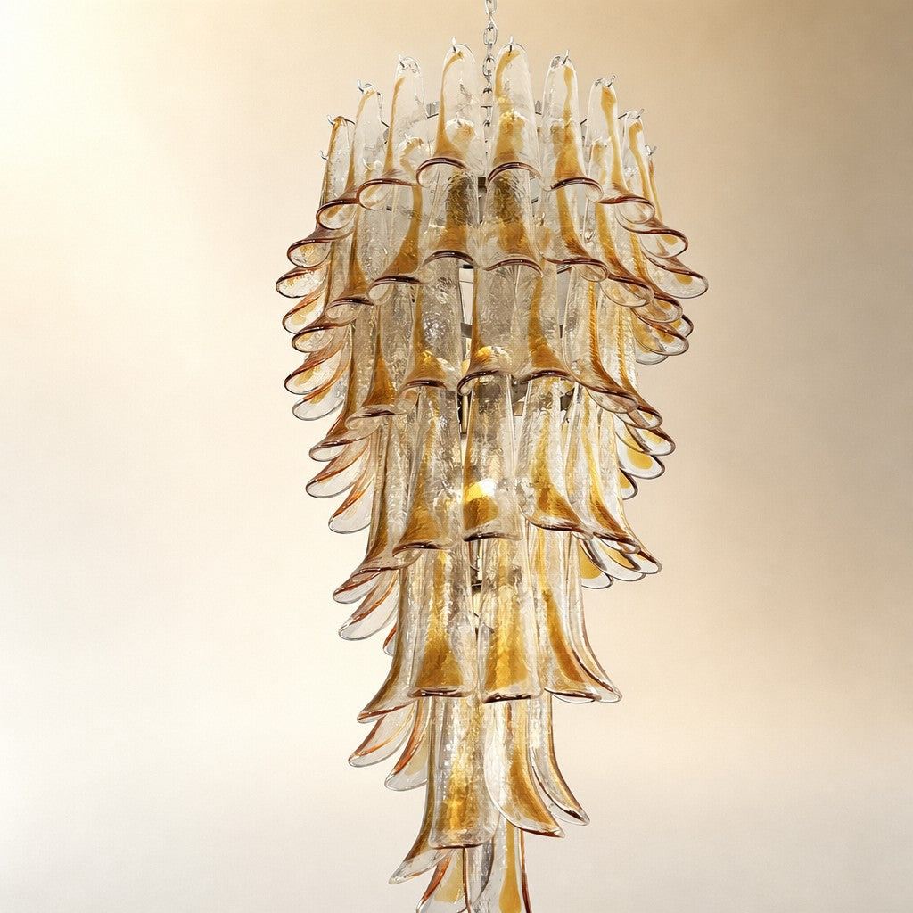 Marigold Glass Chandelier