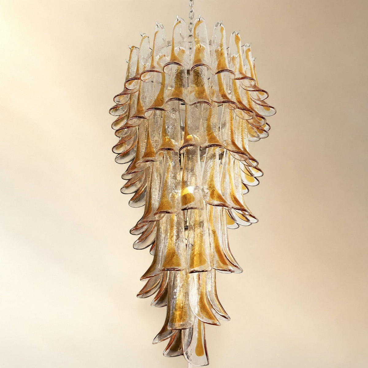Marigold Glass Chandelier