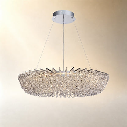 Marin Round Crystal Chandelier