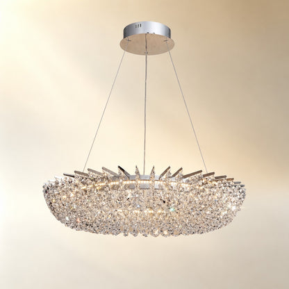 Marin Round Crystal Chandelier