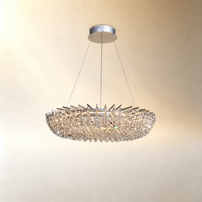 Marin Round Crystal Chandelier