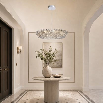 Marin Round Crystal Chandelier