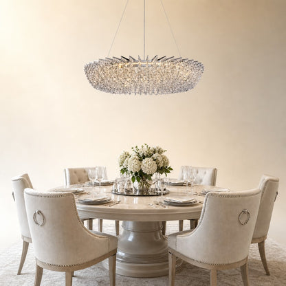 Marin Round Crystal Chandelier