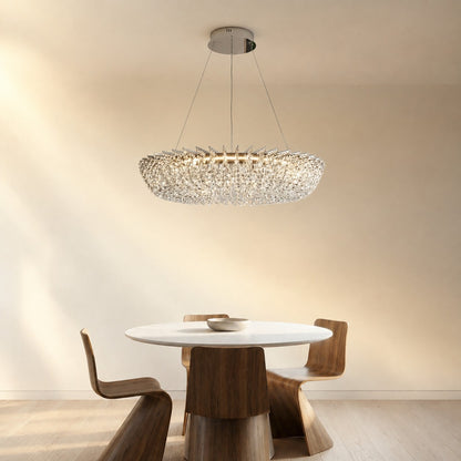Marin Round Crystal Chandelier